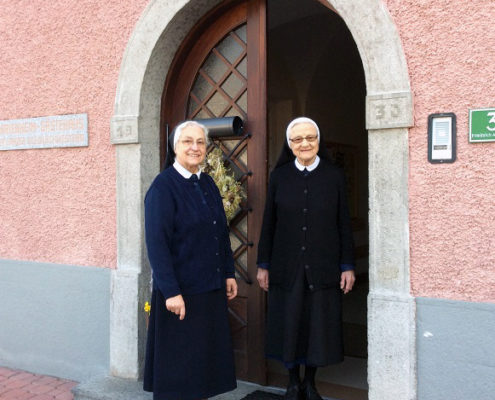 Die Schwestern heißen jeden Gast im Marienheim herzlich willkommen